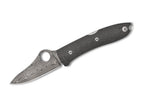 SpyOpera Carbon Fiber Damasteel Sprint Run PlainEdge