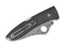 Spyderco SpyOpera Carbon Fiber Damasteel Sprint Run PlainEdge
