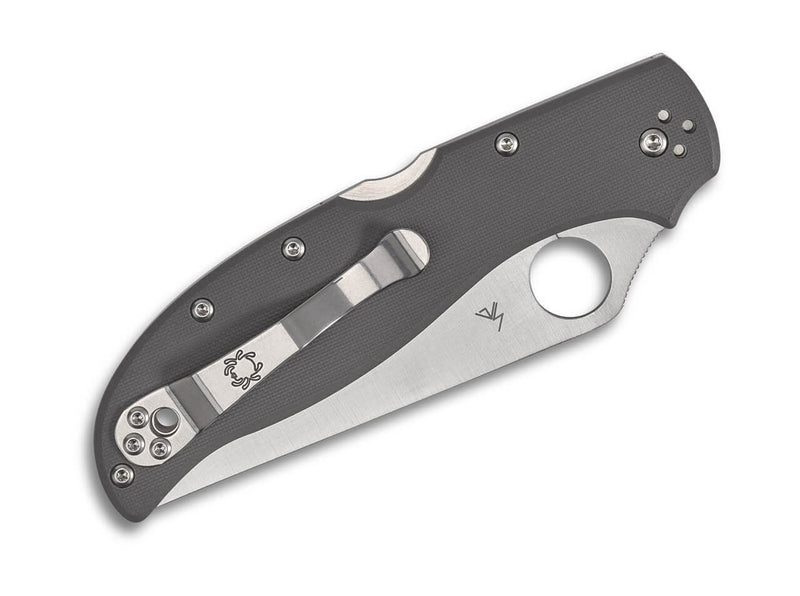 Spyderco Stretch 2 XL Gray G10 CPM CruWear PlainEdge