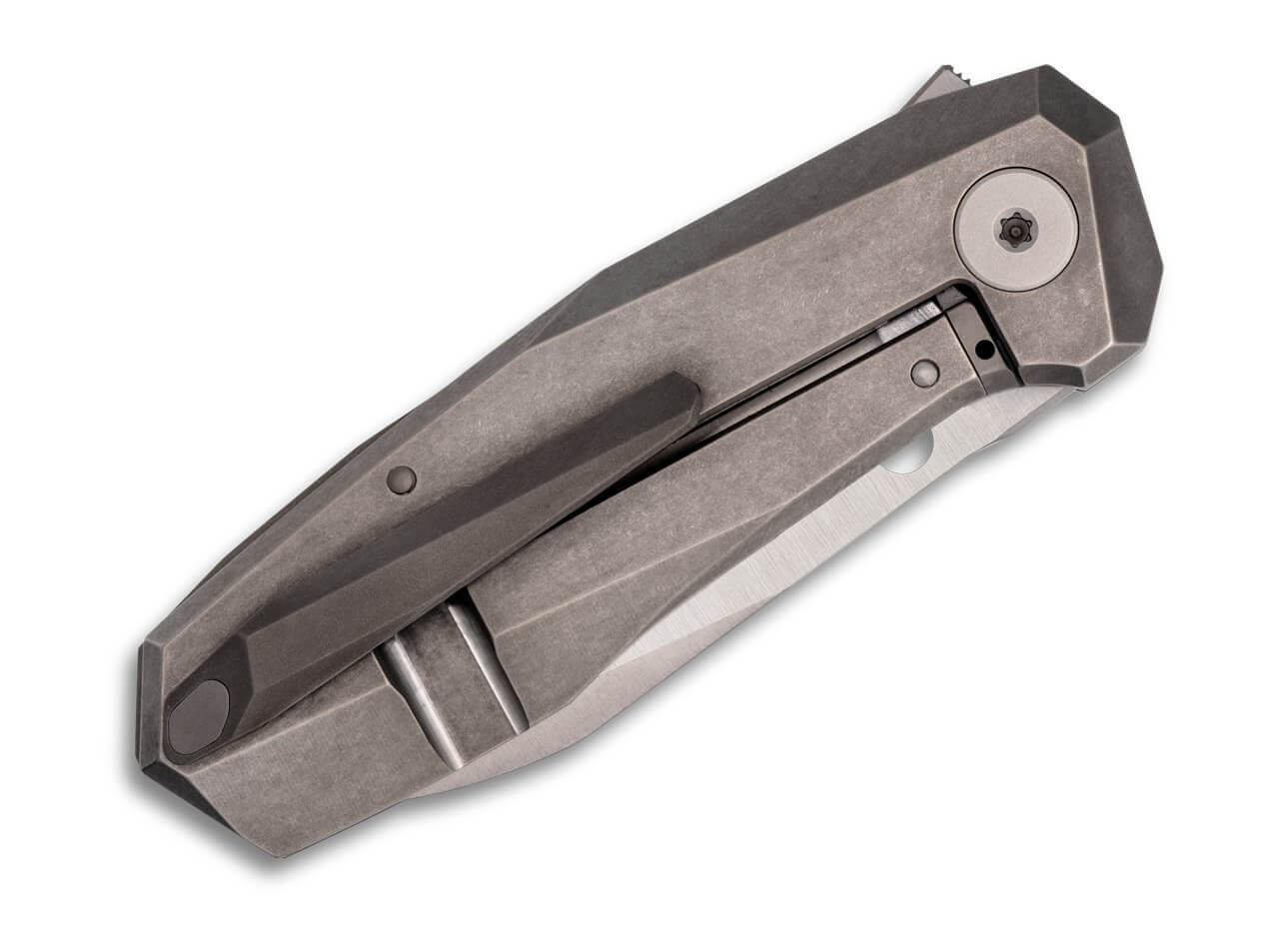 Spyderco Techno  3 Titanium Grey PlainEdge