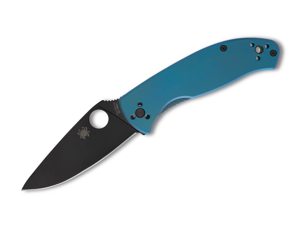 Tenacious R.I.L. Blue Titanium Black Blade PlainEdge