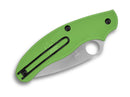 Spyderco UK Pen Knife Salt Green LC200N PlainEdge