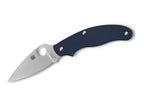UK Penknife Cobalt Blue G10 CPM-SPY27 PlainEdge