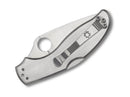 Spyderco UpTern Silver PlainEdge