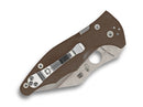 Spyderco Yojimbo 2 Brown G10 CPM-15V Sprint Run