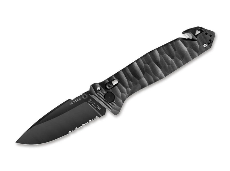 TB Outdoor C.A.C. S200 PA6 Textured Black Serrated