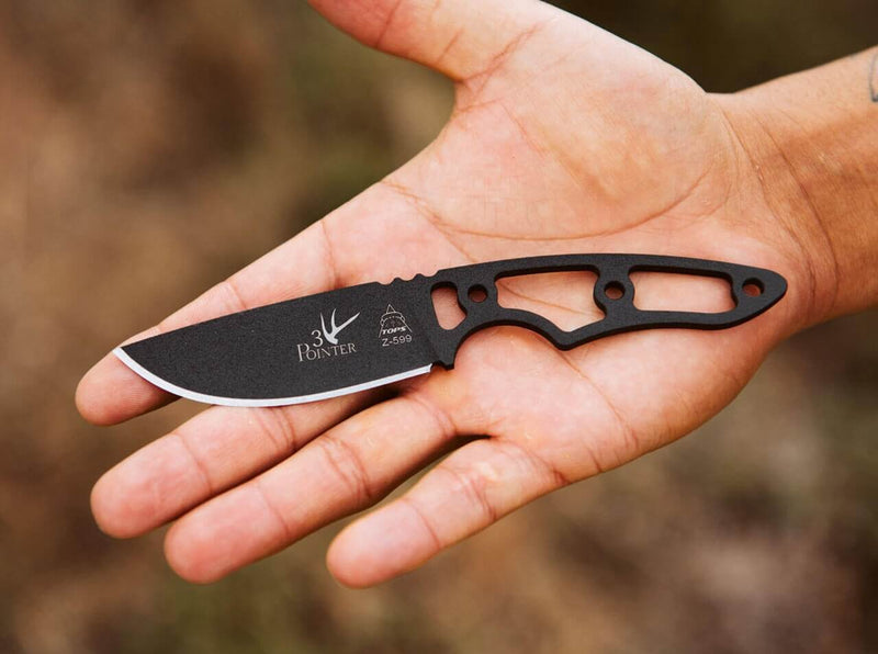 TOPS Knives 3 Pointer Skeletonized