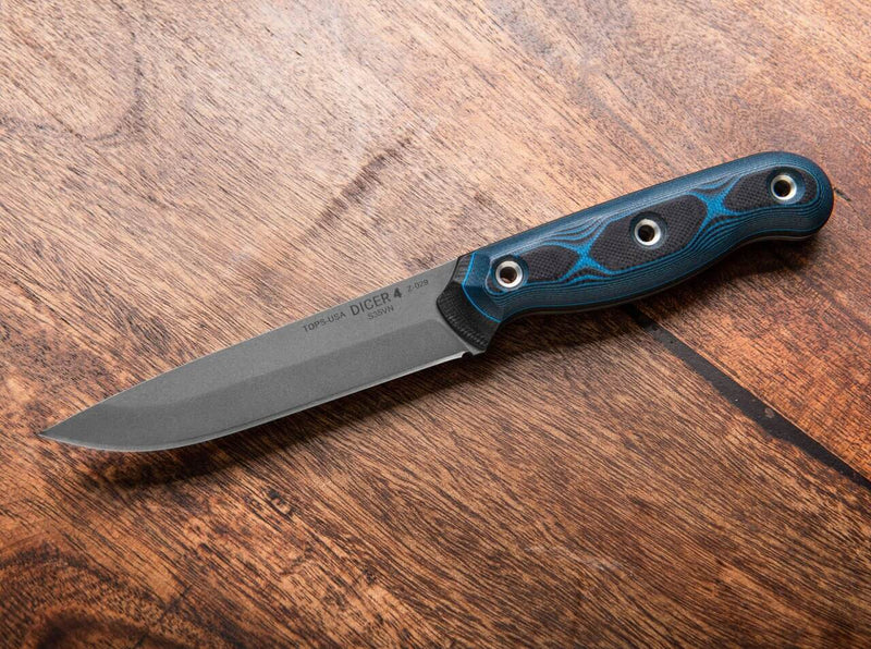 TOPS Knives Dicer 4 Steak Knife Blue