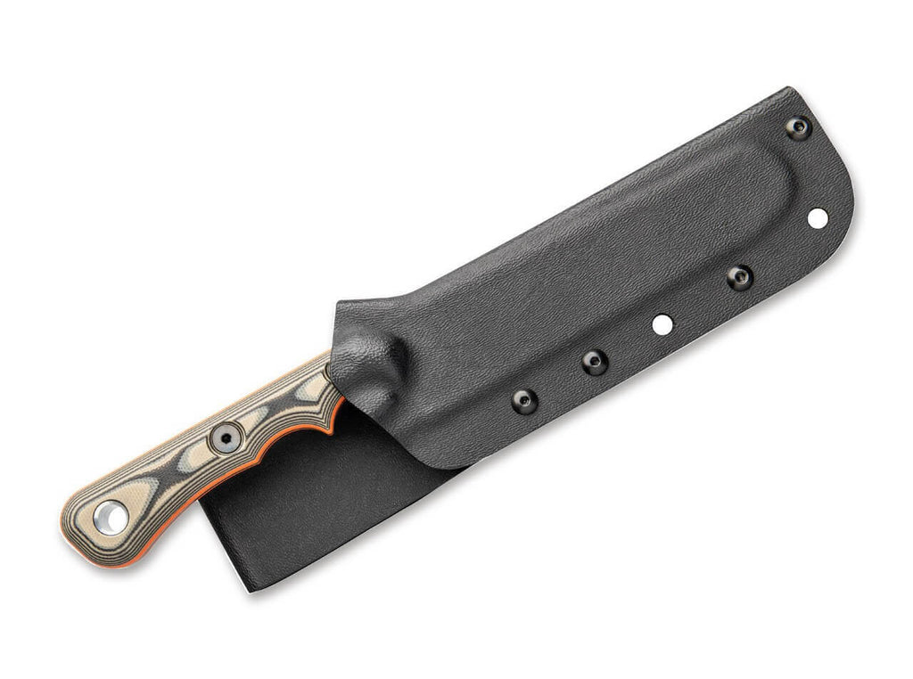 Muley Combo Kydex Sheath Tan Black G10