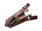 Muley Combo Leather Sheath Tan Black G10