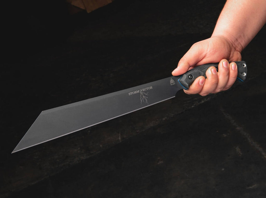 Storm Vector Micarta Black