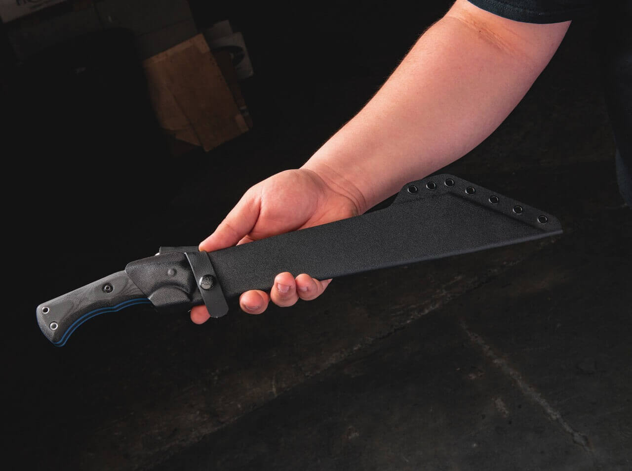 Storm Vector Micarta Black