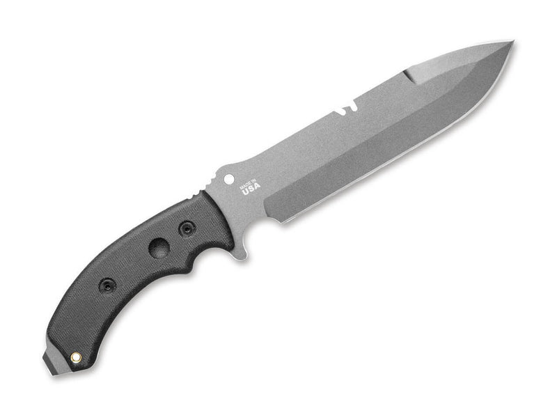 TOPS Knives Tahoma Field Knife Micarta Black