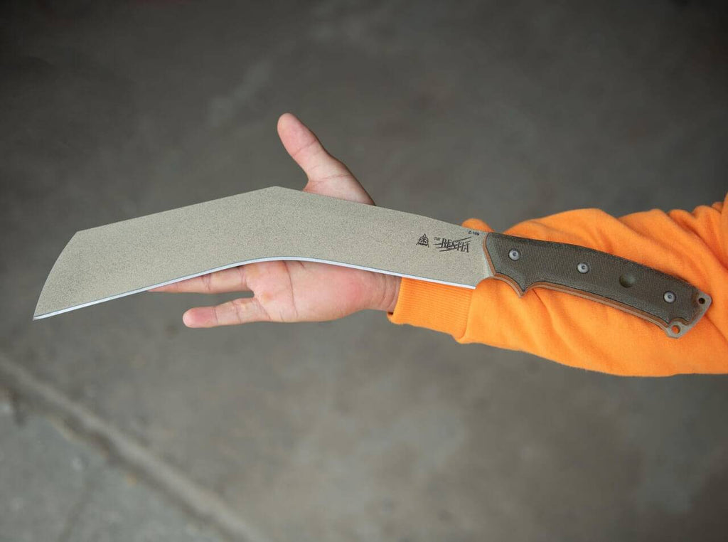 The Bestia Micarta Green