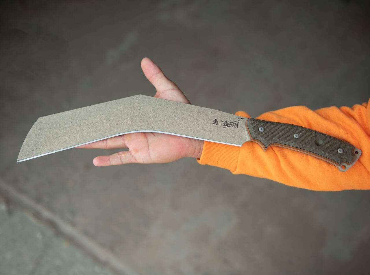 The Bestia Micarta Green