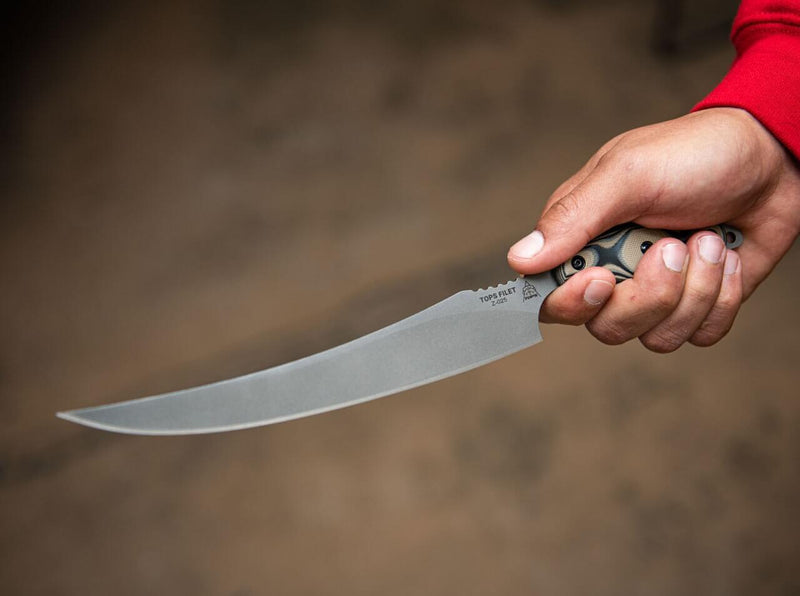 TOPS Knives TOPS Filet G10 Tan