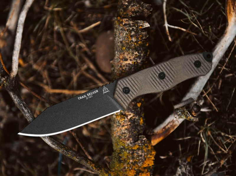 TOPS Knives Trail Seeker Micarta Green