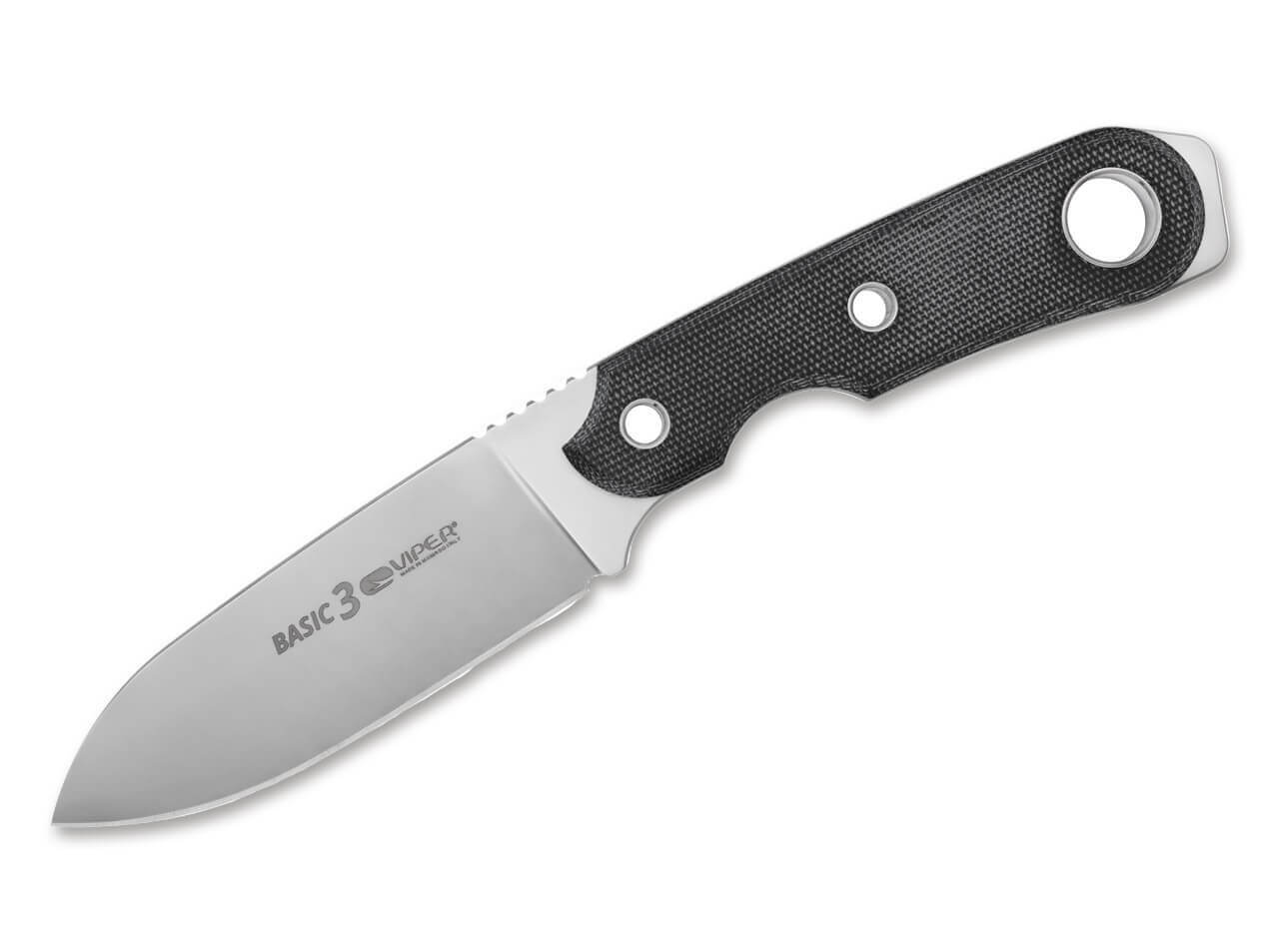 Viper Basic 3 MagnaCut Micarta Black