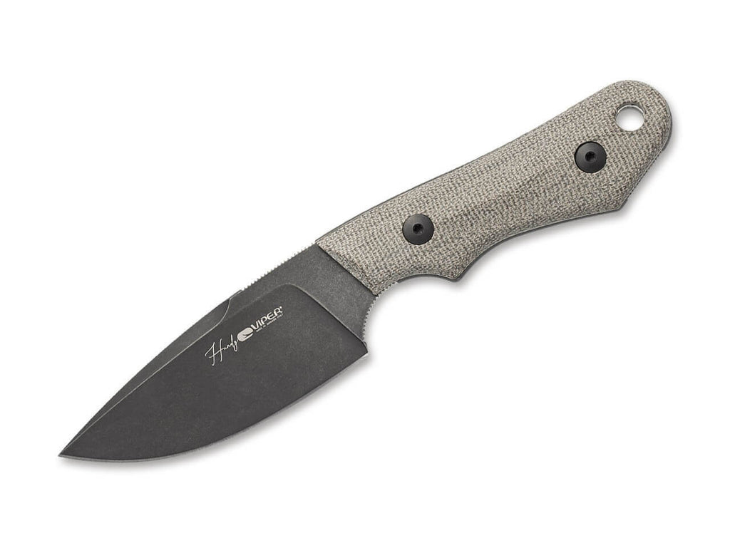 Handy Dark Canvas Micarta Green