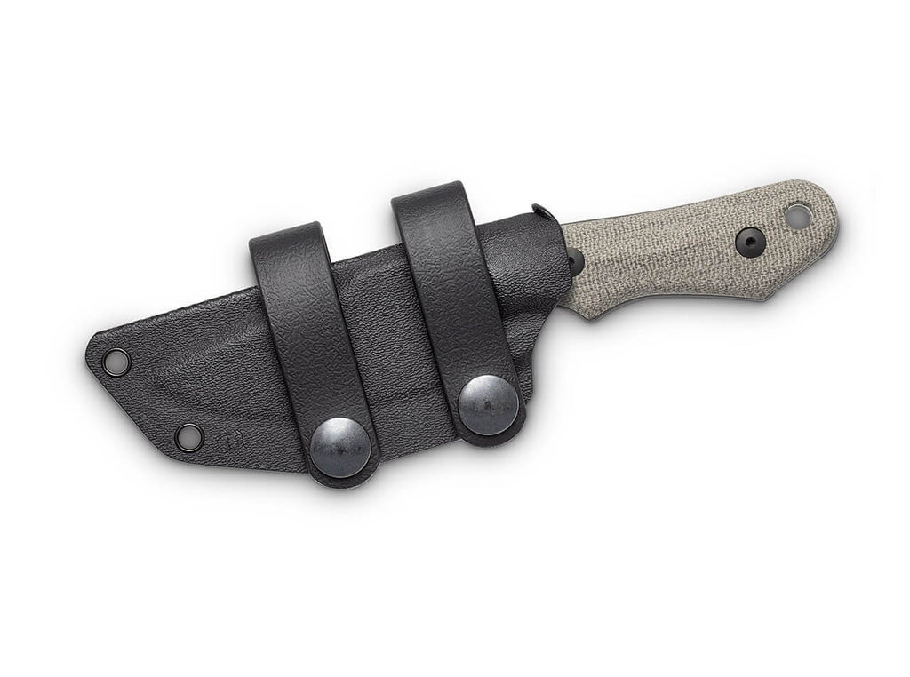 Handy Dark Canvas Micarta Green