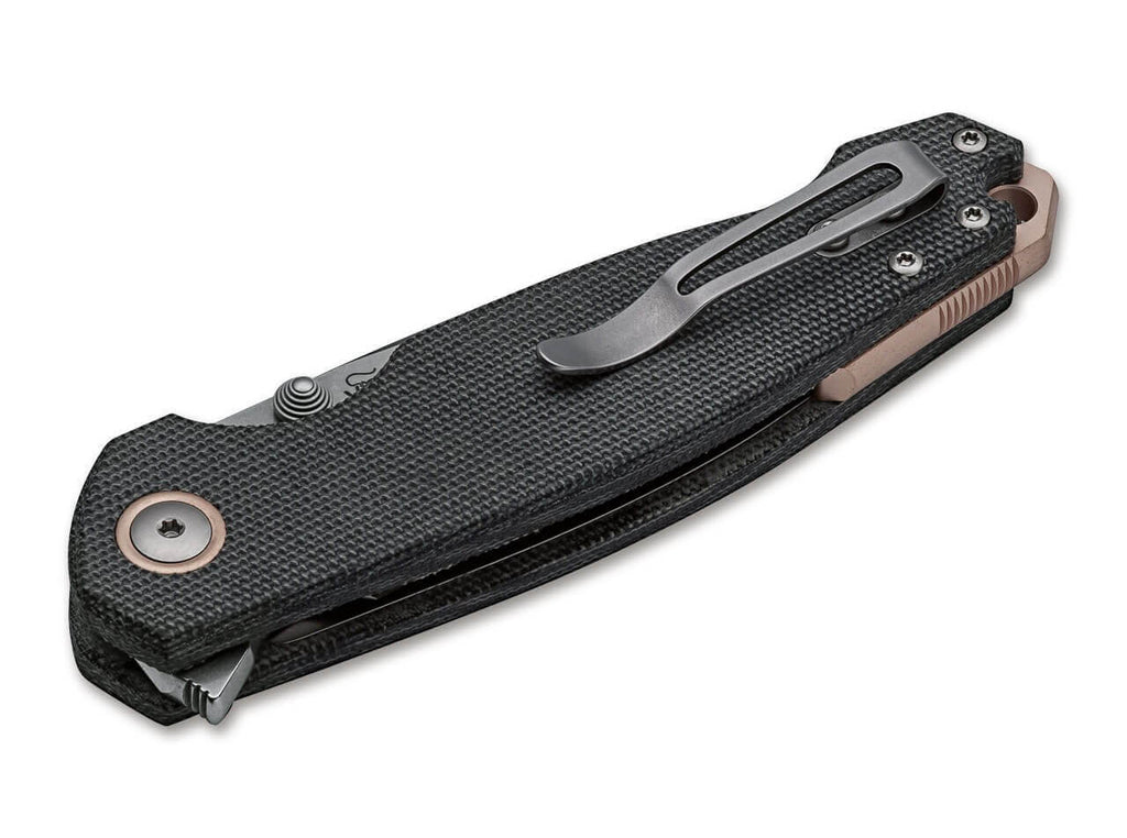 Katla Canvas Micarta Black