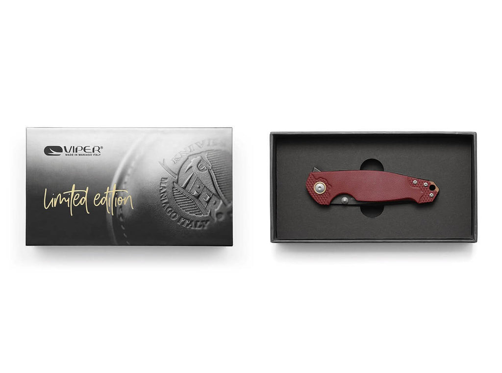 Viper Katla Designer Collection Red G10