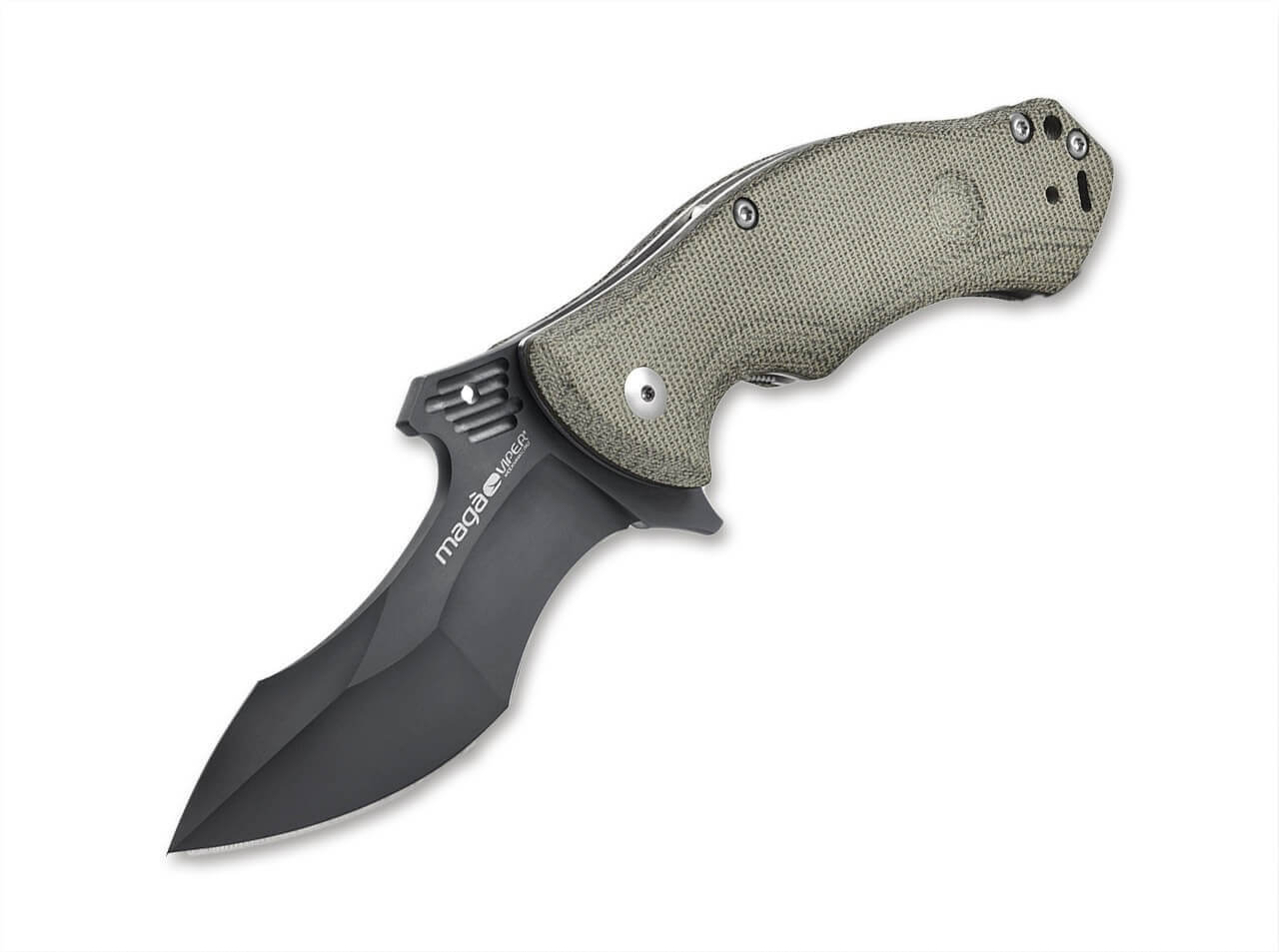 Viper Magà Green Micarta PVD