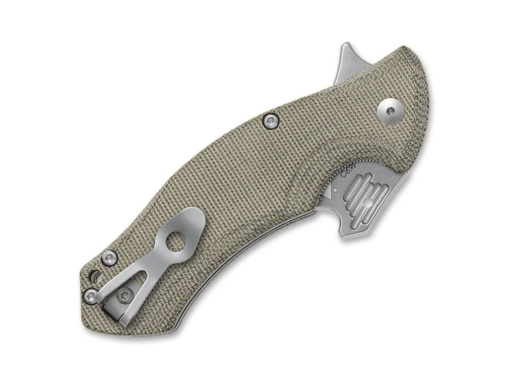 Magà Green Micarta Stonewash