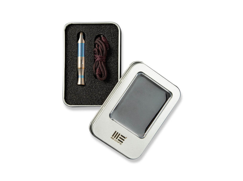 WE Knife A-05BP Titanium Blue