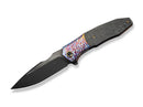 WE Knife Archeozoic Flamed Titanium Rose CF