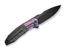 WE Knife Archeozoic Flamed Titanium Rose CF