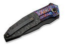 WE Knife Archeozoic Flamed Titanium Rose CF