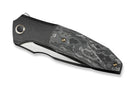 WE Knife Archeozoic Titanium Black Shredded CF