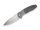 WE Knife Archeozoic Titanium Gray Aluminum Foil CF