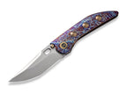 Attor CPM-20CV Flamed Titanium