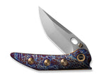Attor CPM-20CV Flamed Titanium