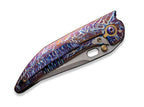 Attor CPM-20CV Flamed Titanium