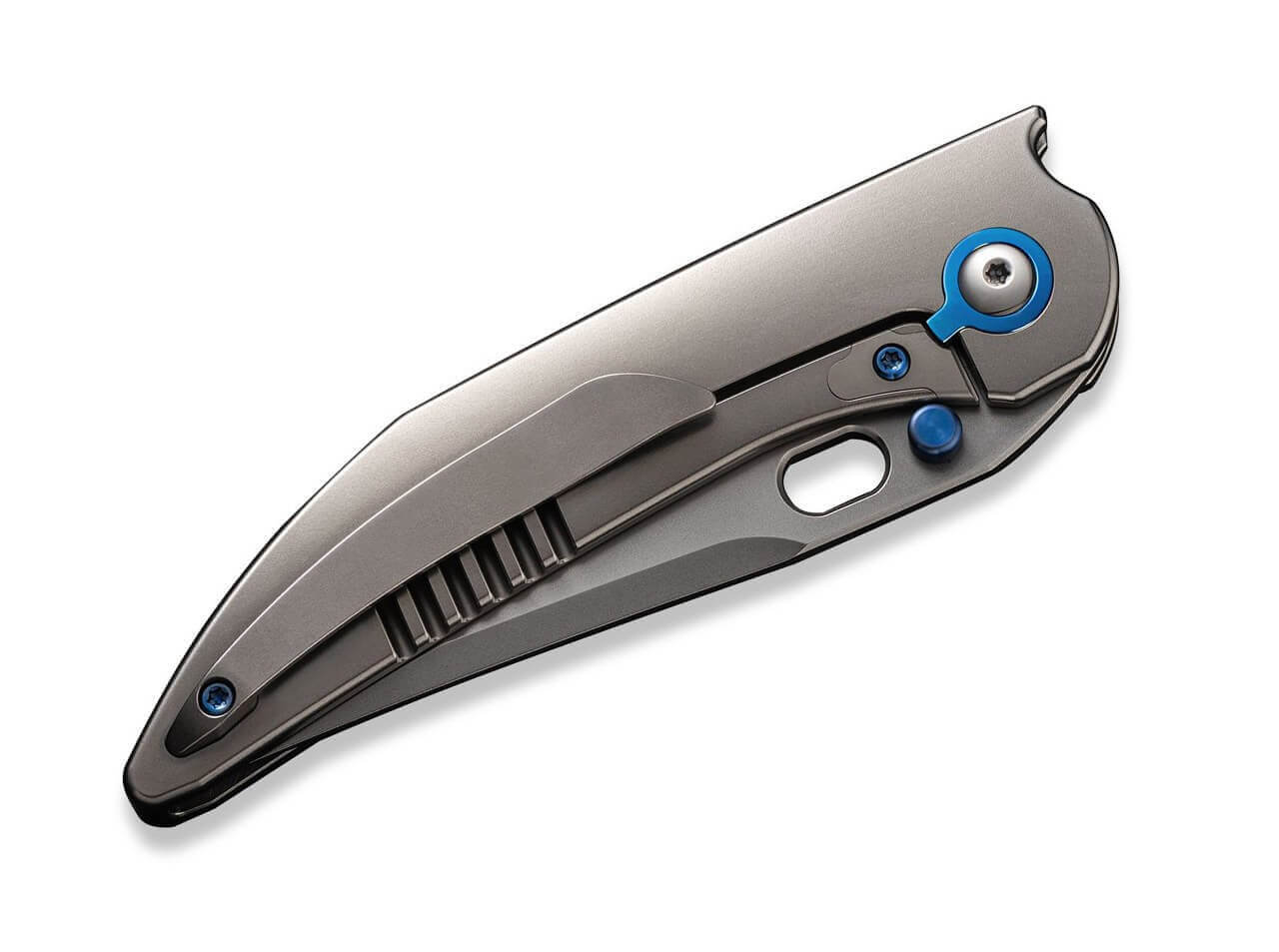 Attor CPM-20CV Titanium Polished Bead Blasted