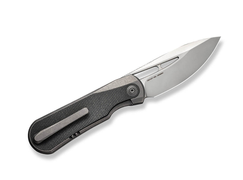 Baloo 20CV Grey Ti Dark Green Micarta Mystery Box