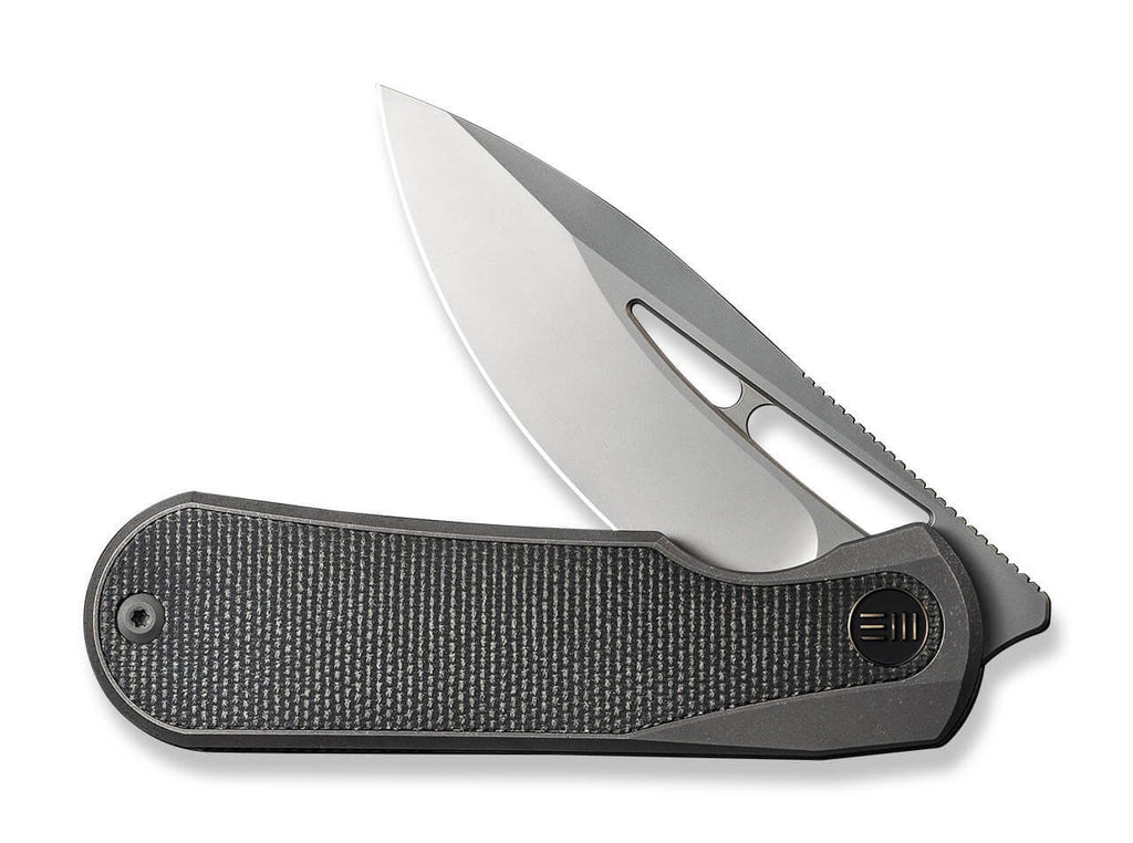 Baloo 20CV Grey Ti Dark Green Micarta Mystery Box