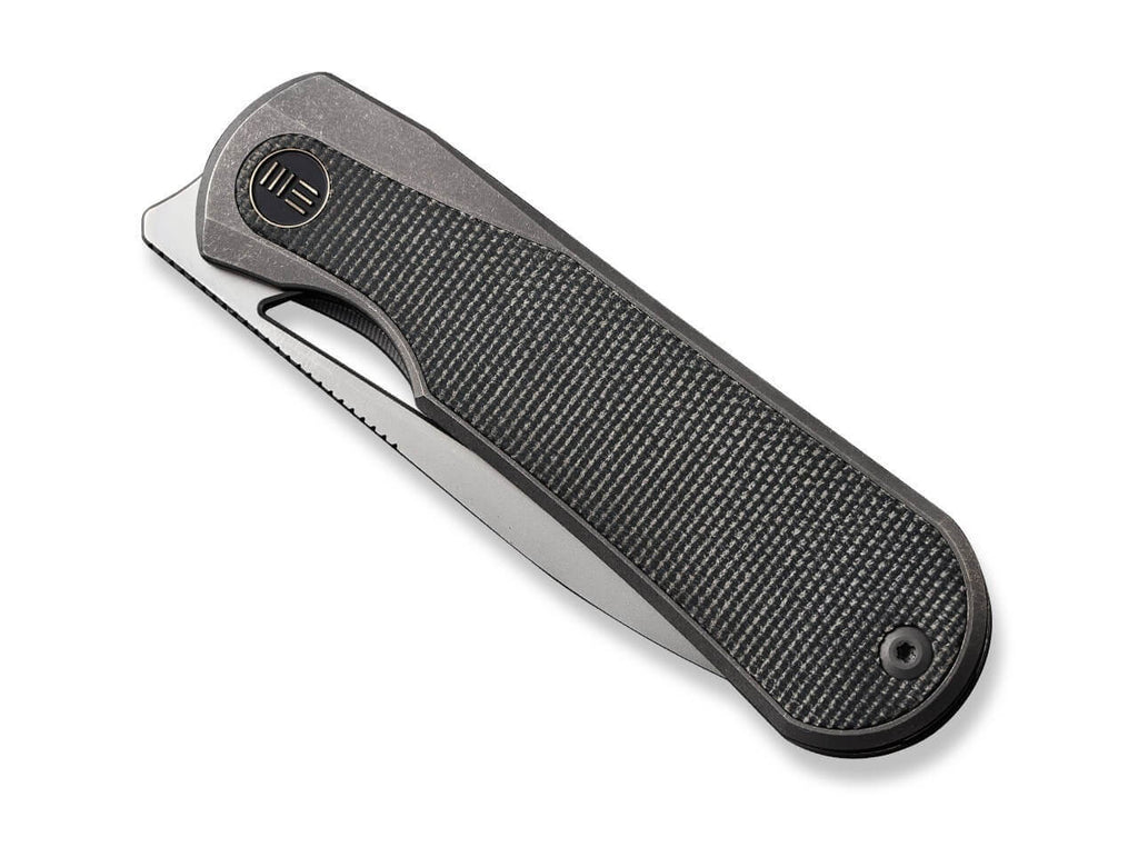 Baloo 20CV Grey Ti Dark Green Micarta Mystery Box