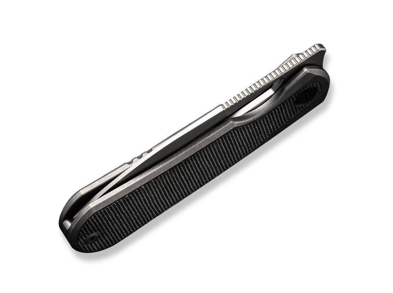 WE Knife Baloo 20CV Grey Ti Dark Green Micarta Mystery Box