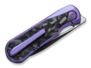 WE Knife Baloo Titanium CF Purple