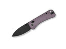 WE Knife Banter 2 S35VN Aluminum Purple Black Stonewash