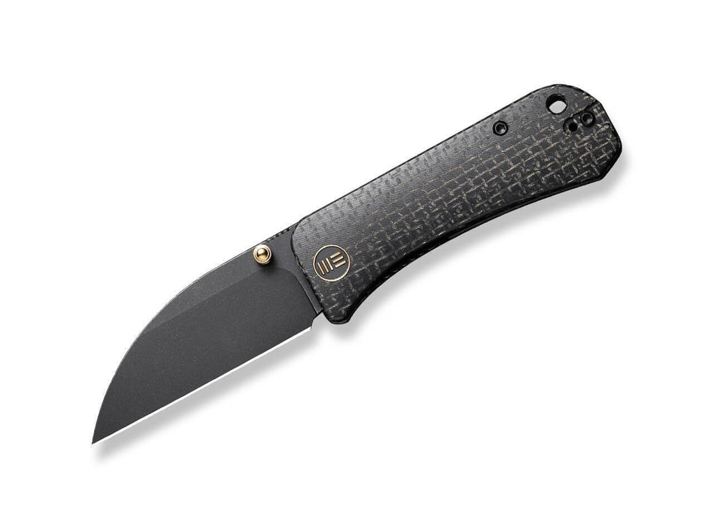 Banter Wharncliffe Burlap Micarta All Black