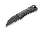 Banter Wharncliffe Burlap Micarta All Black