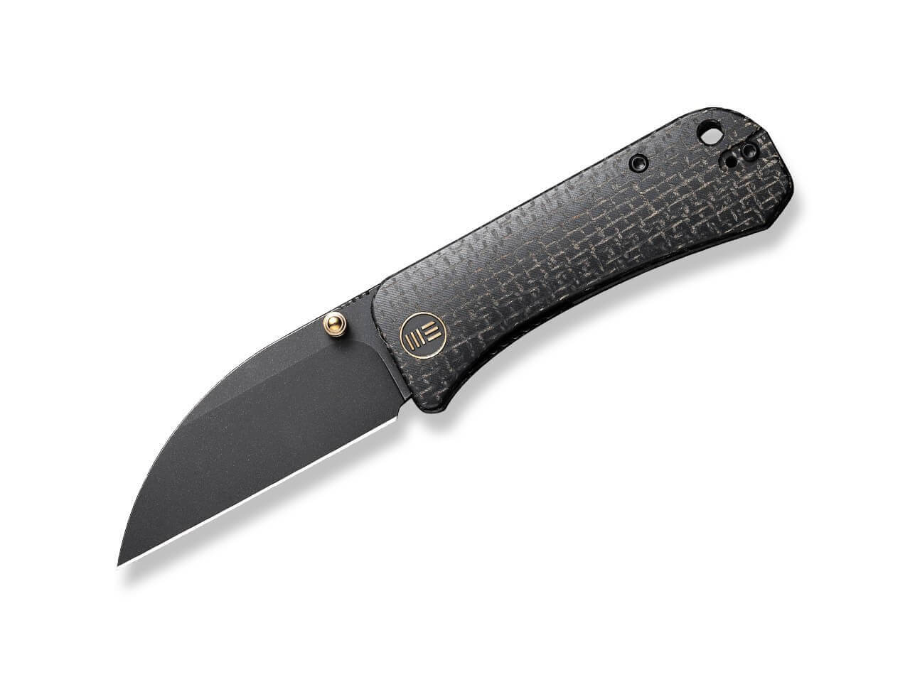 Banter Wharncliffe Burlap Micarta All Black