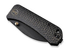 Banter Wharncliffe Burlap Micarta All Black