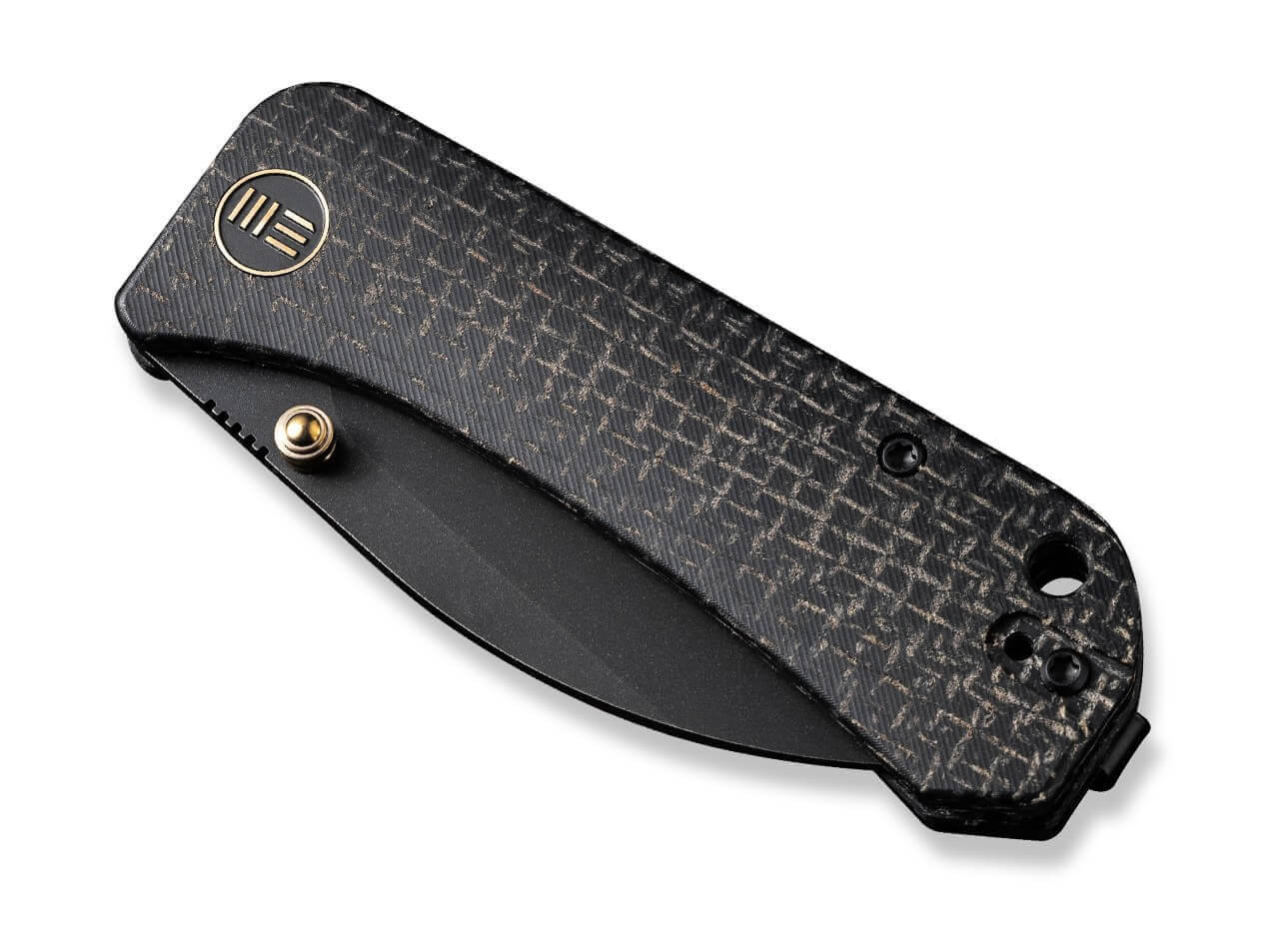 Banter Wharncliffe Burlap Micarta All Black