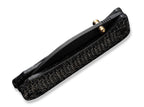 Banter Wharncliffe Burlap Micarta All Black